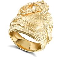 gold saddle ring for sale