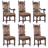 edwardian dining chairs for sale