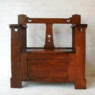 oak hall bench for sale
