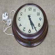 smiths wall clock bakelite for sale
