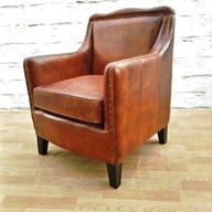 vintage leather armchair for sale