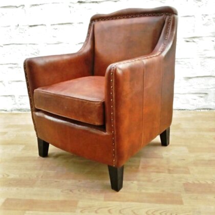 Second Hand Vintage Leather Armchair In, Vintage Leather Sofa Ireland