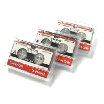 Memorex Micro Cassettes MMC MC-60 Pack of 3 