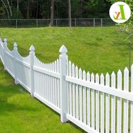 plastic picket fence for sale