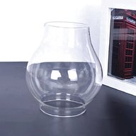 oil lamp glass shade chimney for sale
