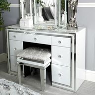 white drawer dressing table for sale