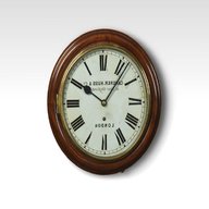 mahogany wall clocks for sale