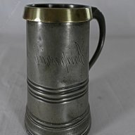 antique pewter tankard for sale
