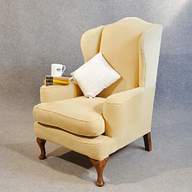 antique wing arm chair for sale