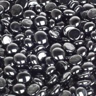 black glass stones for sale