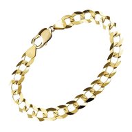 mens solid gold bracelet for sale