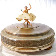 vintage music box ballerina for sale