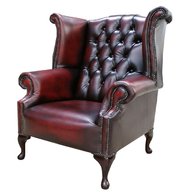 red chesterfield chair for sale