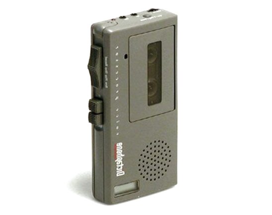 Dictaphone 3254 Handheld Portable Microcassette Recorder 