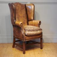 antique leather armchair for sale