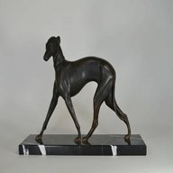 greyhound art deco for sale