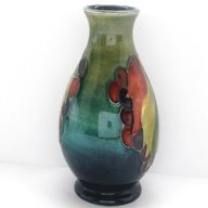 moorcroft vase leaf for sale