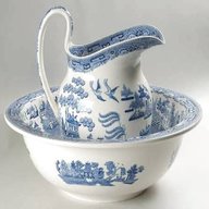 willow pattern jug bowl for sale