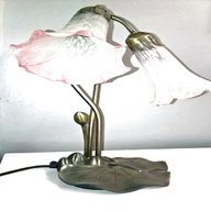 glass tulip lamp shades for sale