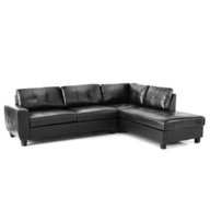 leather unit corner sofa for sale