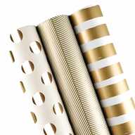 gold wrapping paper roll for sale