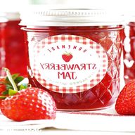 strawberry jam pot for sale