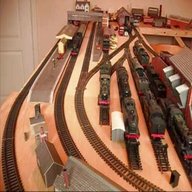 oo gauge model railway layout for sale