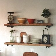 rustic kitchen shelves for sale