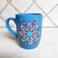 hand painted mug for sale