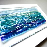 fused glass wall art for sale