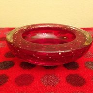 whitefriars glass ashtray for sale