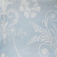 laura ashley fabric blue for sale