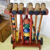 wooden croquet set for sale