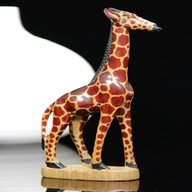african wooden giraffe for sale