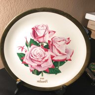 rose collector plate for sale
