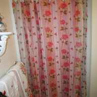 rose pink curtains for sale