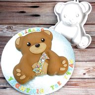 teddy bear cake tin for sale