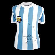 argentina signed shirt for sale
