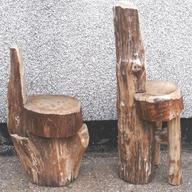 wooden log seats for sale