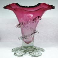 victorian cranberry glass for sale