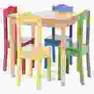 wooden table chairs kids for sale