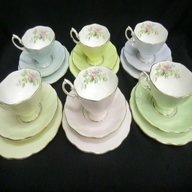 harlequin tea set for sale
