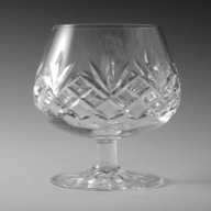 edinburgh crystal brandy glasses for sale