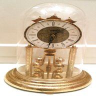 glass dome clock for sale