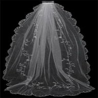 ivory wedding veil crystals for sale