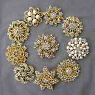 large crystals brooches for sale