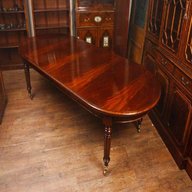 victorian mahogany dining table for sale