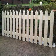 wooden picket fence panels for sale