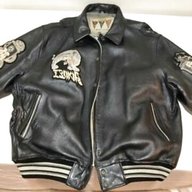 avirex leather jacket for sale