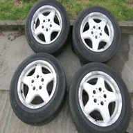mercedes c class alloy wheels 15 for sale
